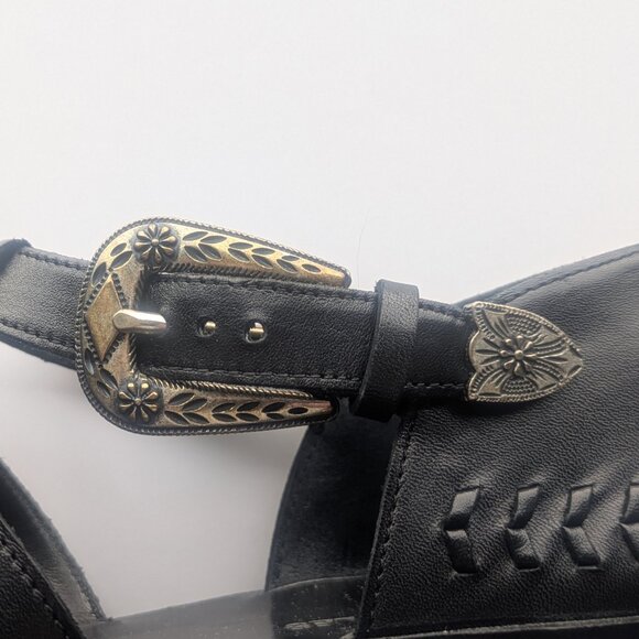 The Kooples Leather Jelly Sandals - Picture 2 of 7